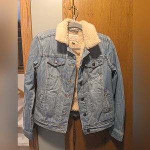 Sherpa Lined Denim Jacket
